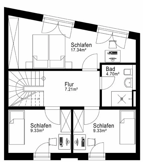Grundriss Haus 2