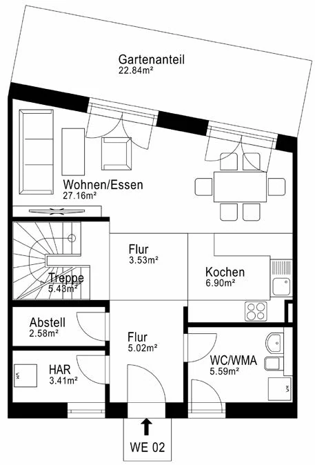 Grundriss Haus 2