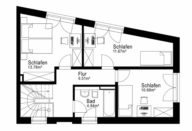 Grundriss Haus 3